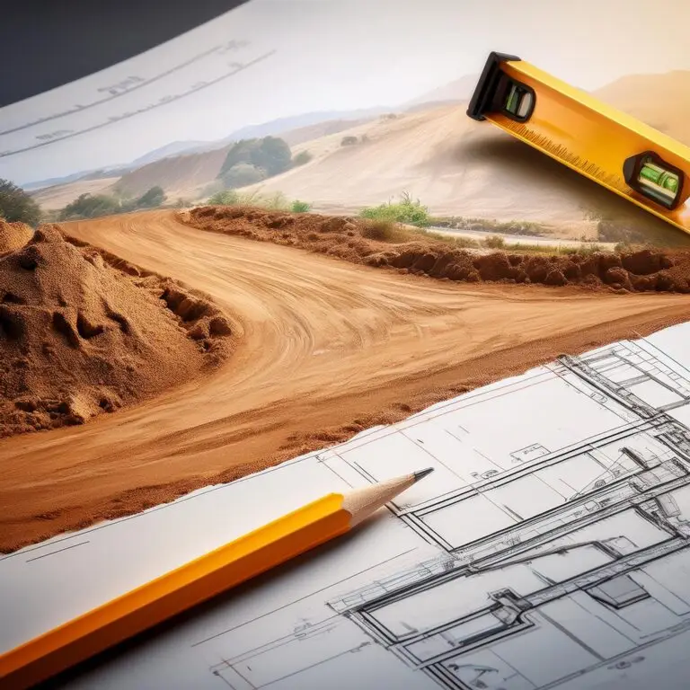 generate road construction specification photo with paper, pencil and construction photo document on 20 12 2024 at 19 15 28