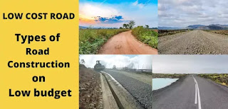 types of road construction, Low cost Road